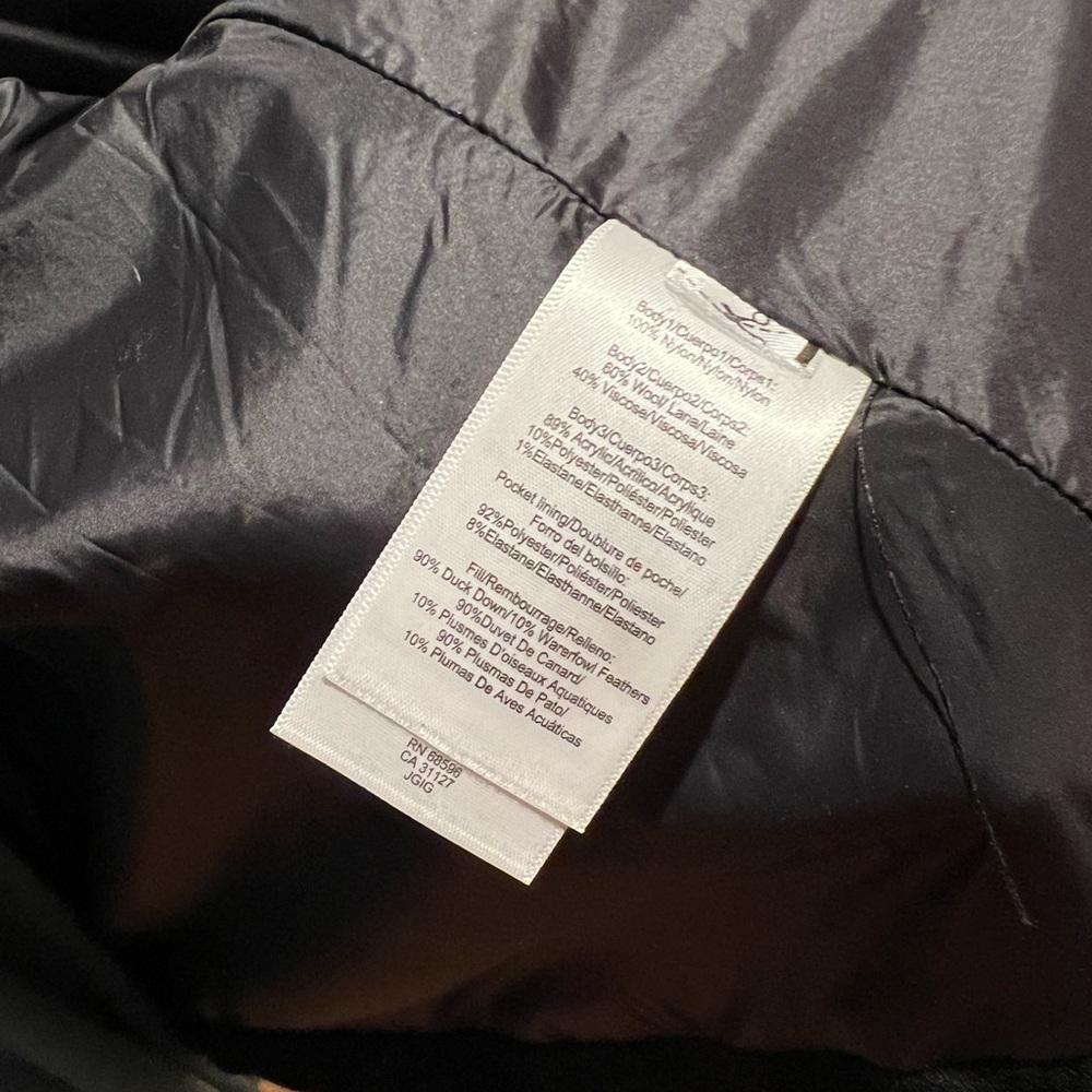 Black Puffer Winter Coat - Picture 7 of 8